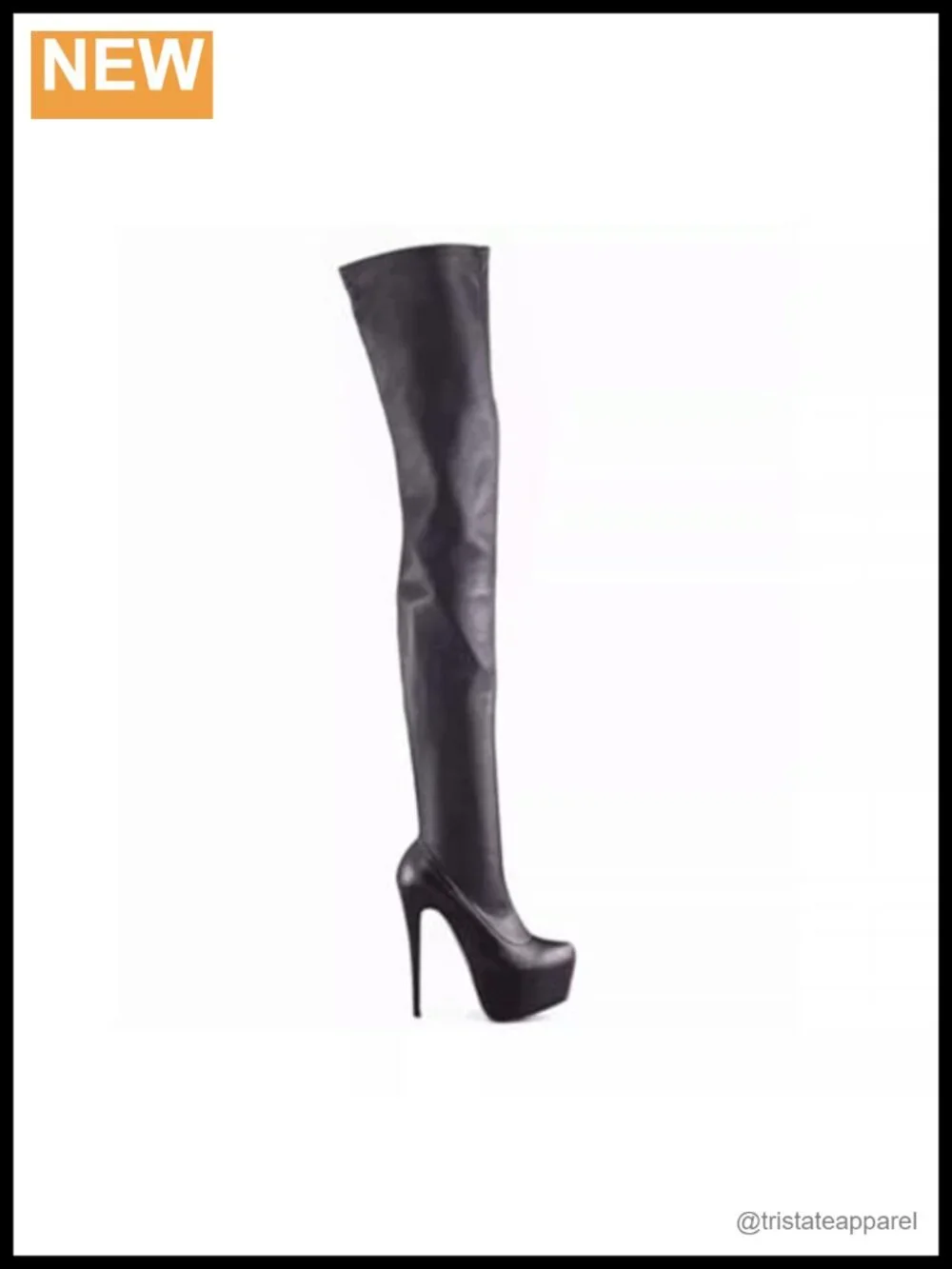 Over the Knee Boots Women Stiletto Heel Platform Suede Leopard Round Toe Zip